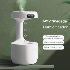 Imagem ambientada do Umidificador e Difusor Anti-gravidade.