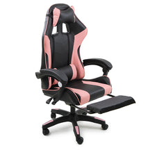 Imagem da Cadeira Gamer Stillus Ergonômica; Preto e Rosa.