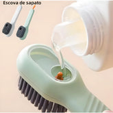 Imagem da Escova Limpa Sapato com Dispenser Reservatório.