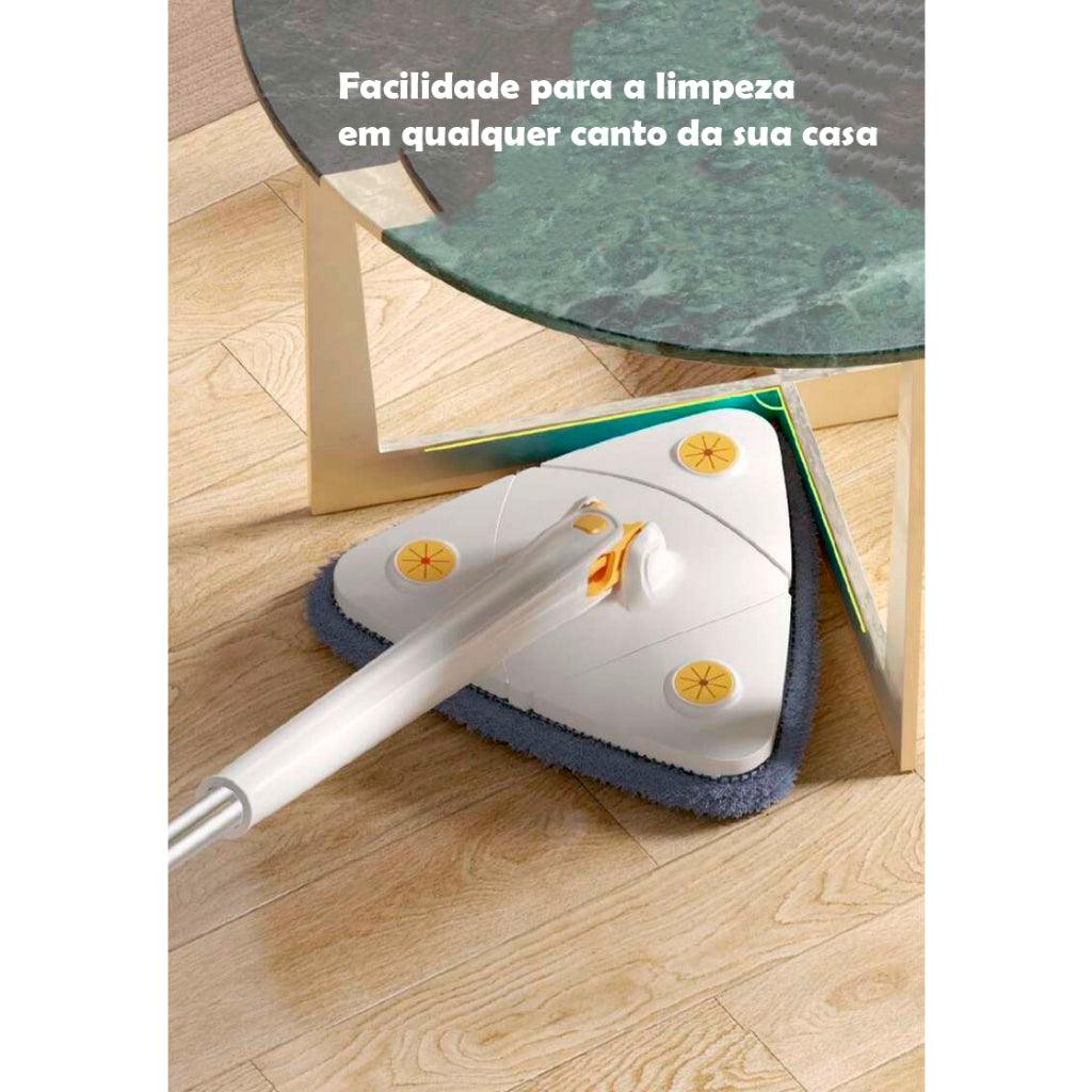 Esfregao Rodo Limpeza Triangulo Mop Giratorio 360