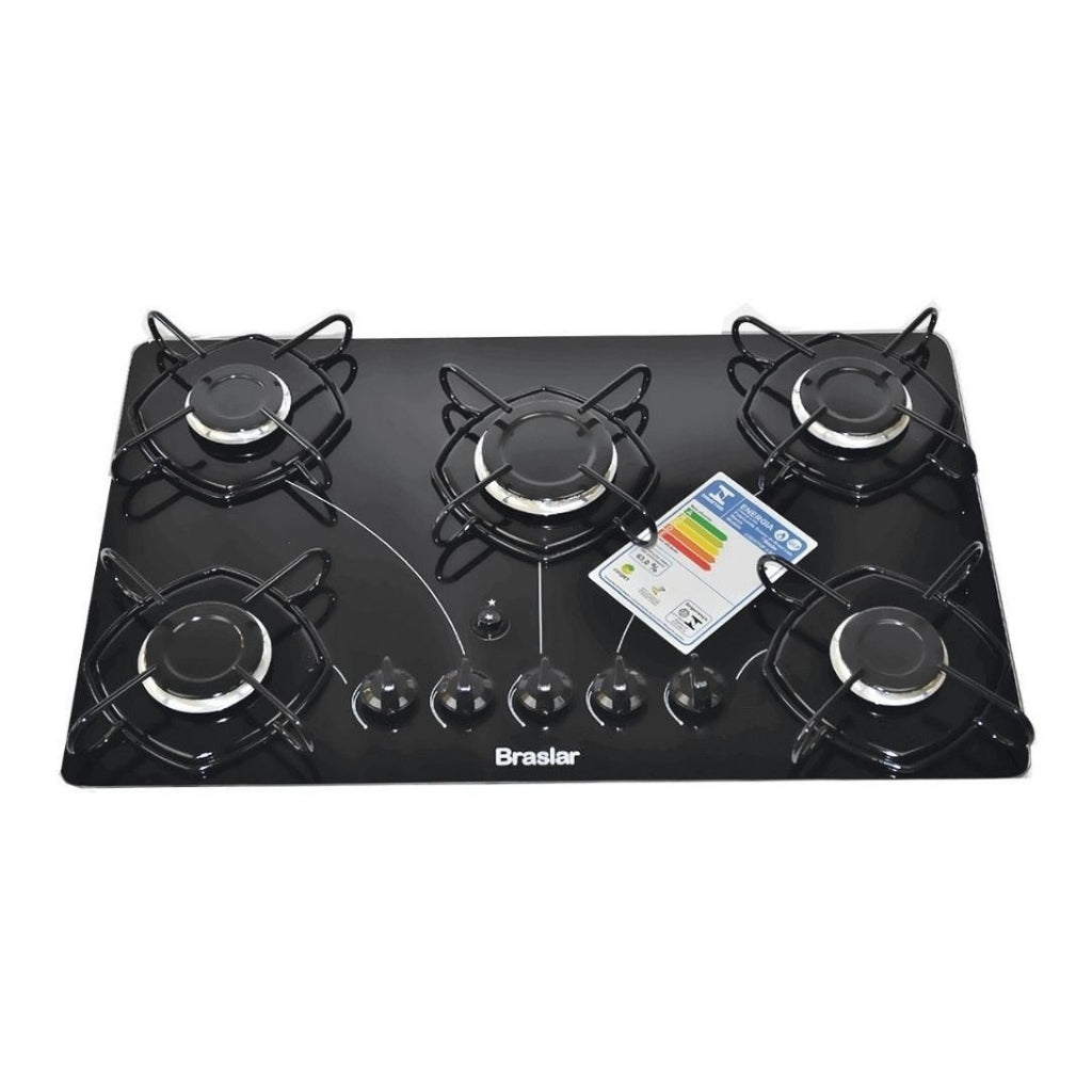 Imagem do Cooktop Fogão 5 Bocas a Gás Bivolt.