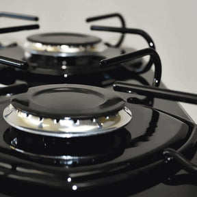 Imagem das bocas do Cooktop Fogão 5 Bocas a Gás Bivolt.