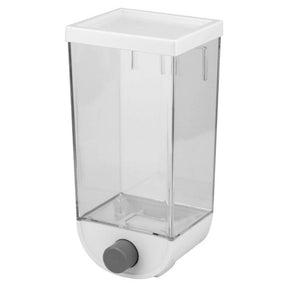 Imagem do Dispenser de Parede com Dosador para Cereais e Grãos, 1500ml branco.