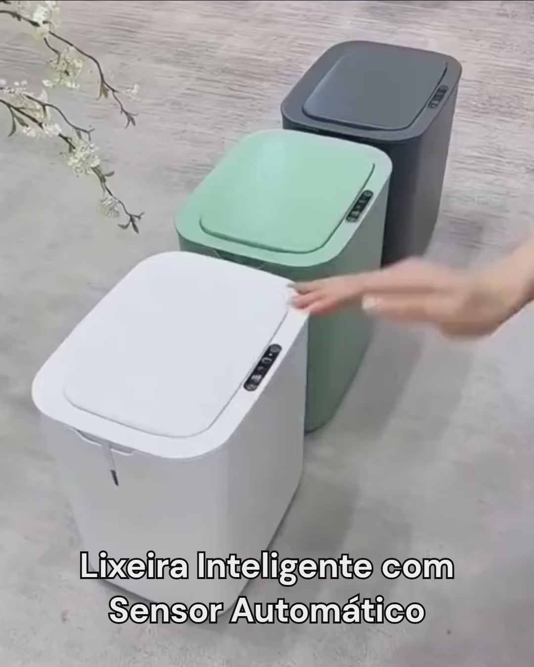 Lixeira Inteligente com Sensor Automático