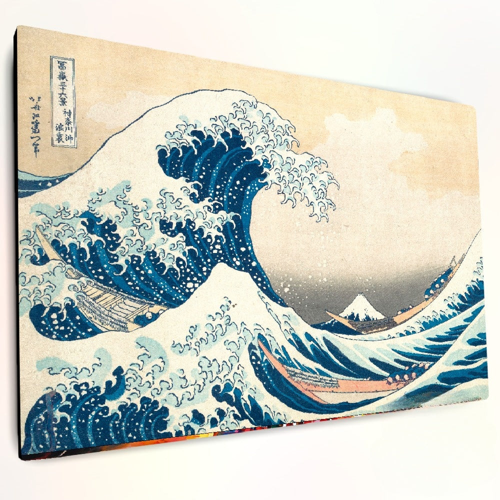 Imagem do Quadro Tela A Grande Onda de Kanagawa.