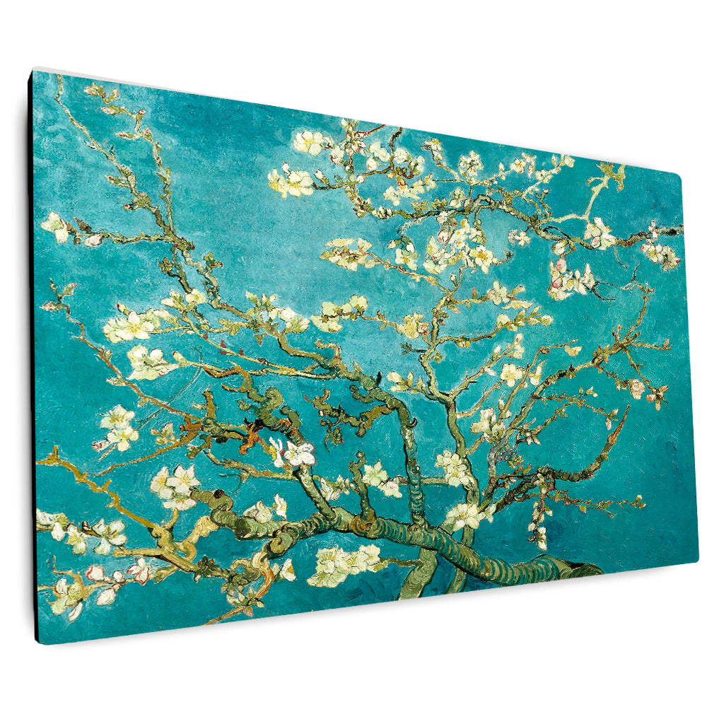 Imagem do Quadro Tela Acetinada Van Gogh Amendoeira em Flor.